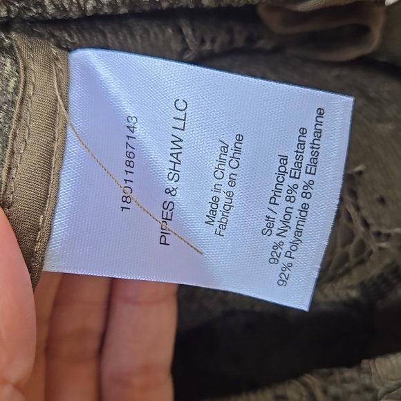 Veronica Beard Olive Green and Black Lace Jacket Size 2 - Picture 5 of 6